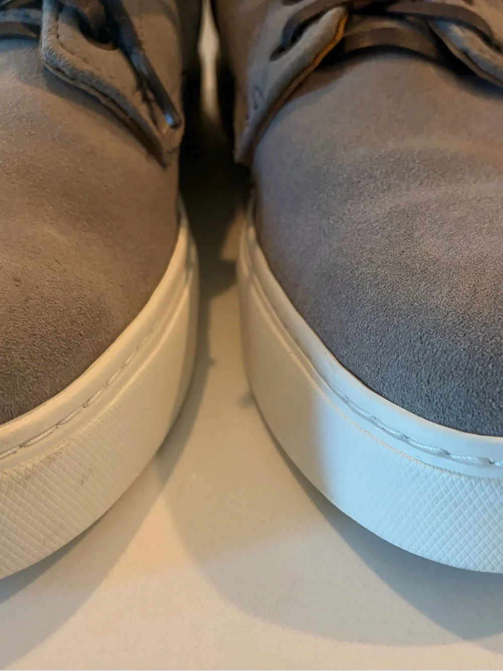 Wolverine 1000 Mile Sneaker Lo Gray Suede Made USA 12D
